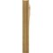 Ekena Millwork 5 1/2-in W x 36-in D x 44-in H Balboa Block Rough Cedar Woodgrain TimberThane Outlooker, Primed Tan OUTUR055X36X44BOA44RCPR - alternate 2